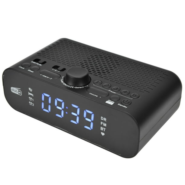 Radio Digital FM, Radio Reloj Despertador Radio Reloj Despertador LED Radio  Reloj Despertador Radio Digital Meticulosamente diseñado