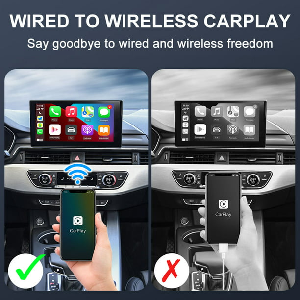 Comprar Módulo CarPlay para coche original, cableado a caja automática  Android inalámbrica, sistema Android, adaptador de máquina para coche