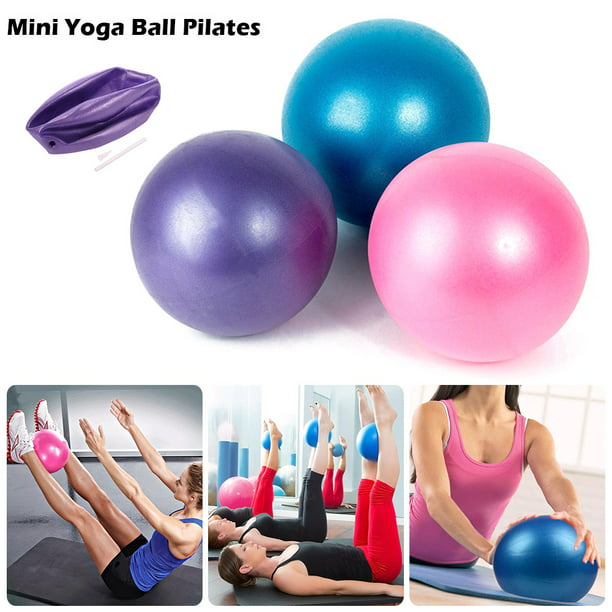 Mini pelota de yoga de equilibrio de 25 cm, pequeña pelota de Pilates,  ejercicio físico, estabilidad, pelota de Pilates, pelota física  anti-explosión