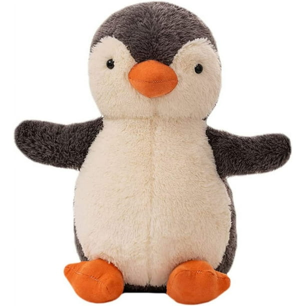 Juguete de peluche suave,Juguetes de peluche para bebés,Pingüino de  peluche,Pingüino de peluche suave oso de fresa Electrónica