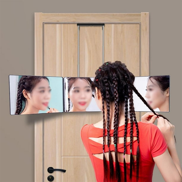 Espejo de 3 vías, espejo triple, herramienta de corte y peinado