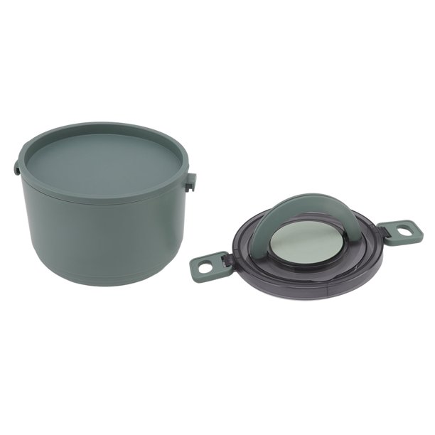 Fiambrera desechable de plástico con tapa para preparación de comidas,  fiambrera de 1000ML, 12 piezas, para