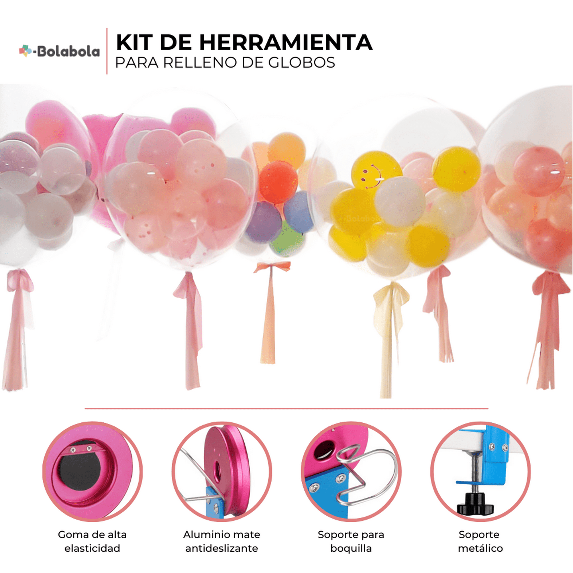 Bomba De Globo Herramientas Grande Mano Empuje , Mini De , Pie