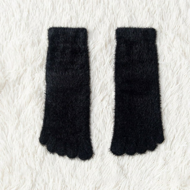 5 pares medio tubo deportivo Calcetines : 2 pares negro & blanco de rayas  Calcetines , 2 pares negro Calcetines , 1 par blanco Calcetines con negro  rayas, Moda de Mujer