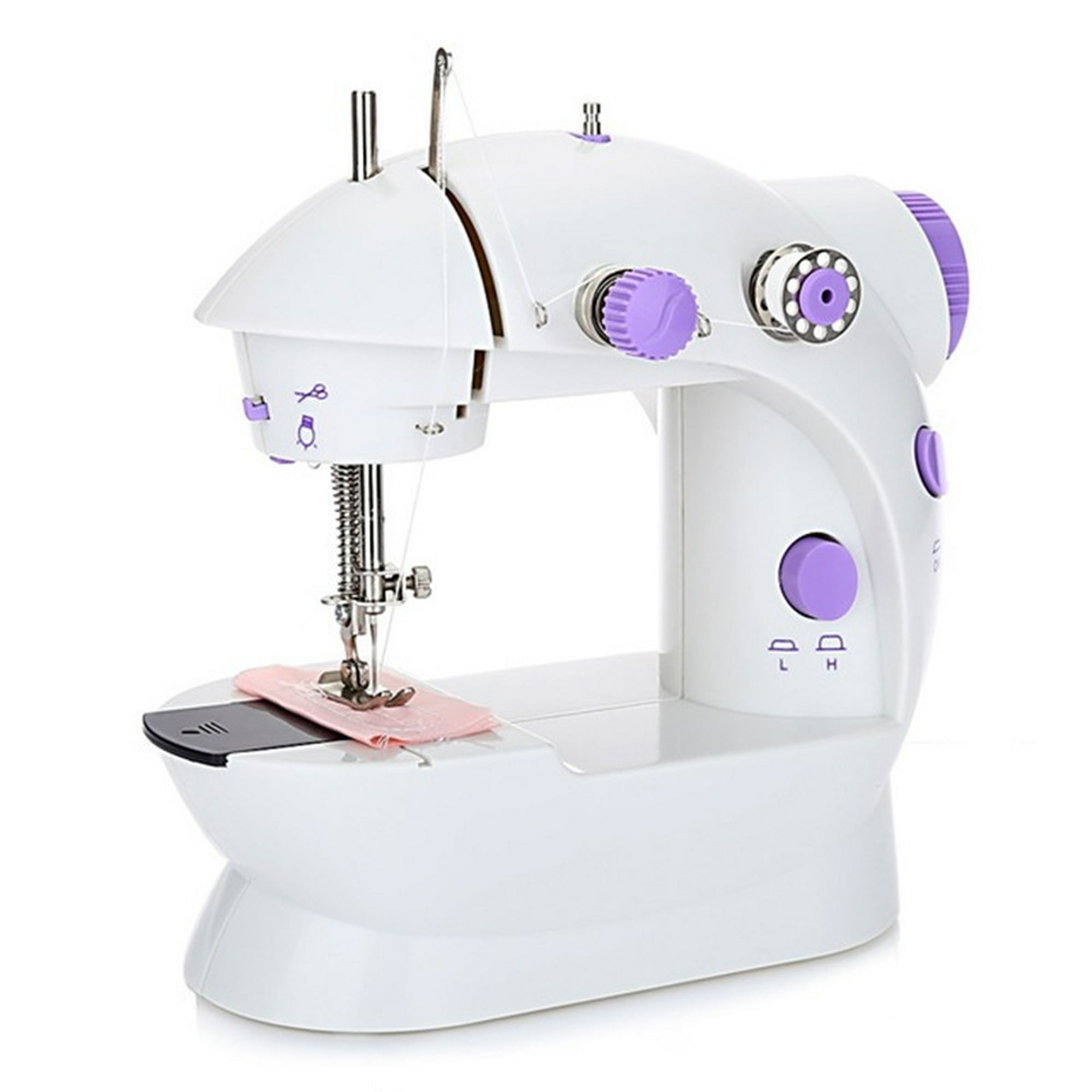 Mini máquina de coser, mini máquina de coser con mesa extensible, máquina  de coser portátil liviana para principiantes, máquina de coser portátil de  bricolaje para el hogar TUNC Sencillez