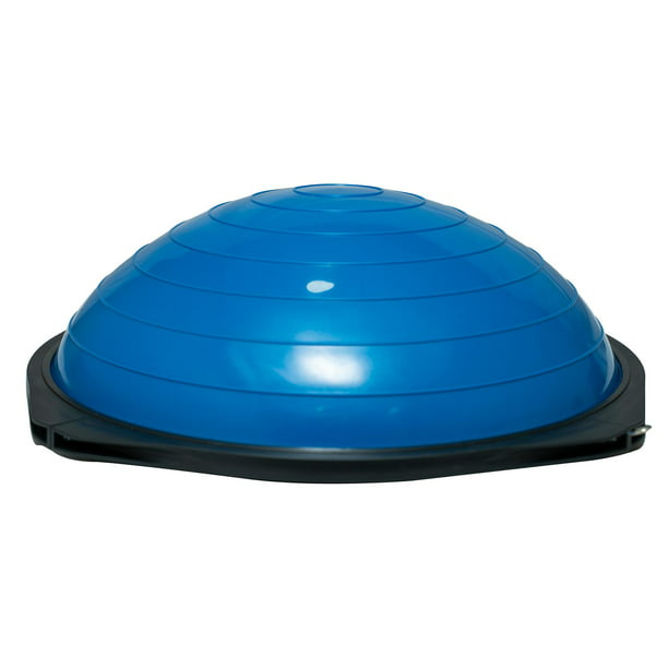Pelota Azul Bosu Ball Fitness + Ligas + Inflador - Bloom Tienda