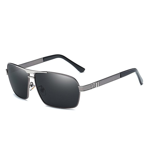 GAFAS DE SOL Hombre Espejo Metal de Aviador Hombre Polarizadas