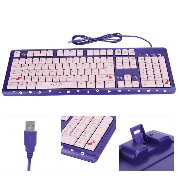 Sanpyl Teclado USB con cable, teclado Bluetooth ultrafino,  ergonómico y plegable, diapasón recargable con Bluetooth 3.0 con panel  táctil (negro) : Electrónica