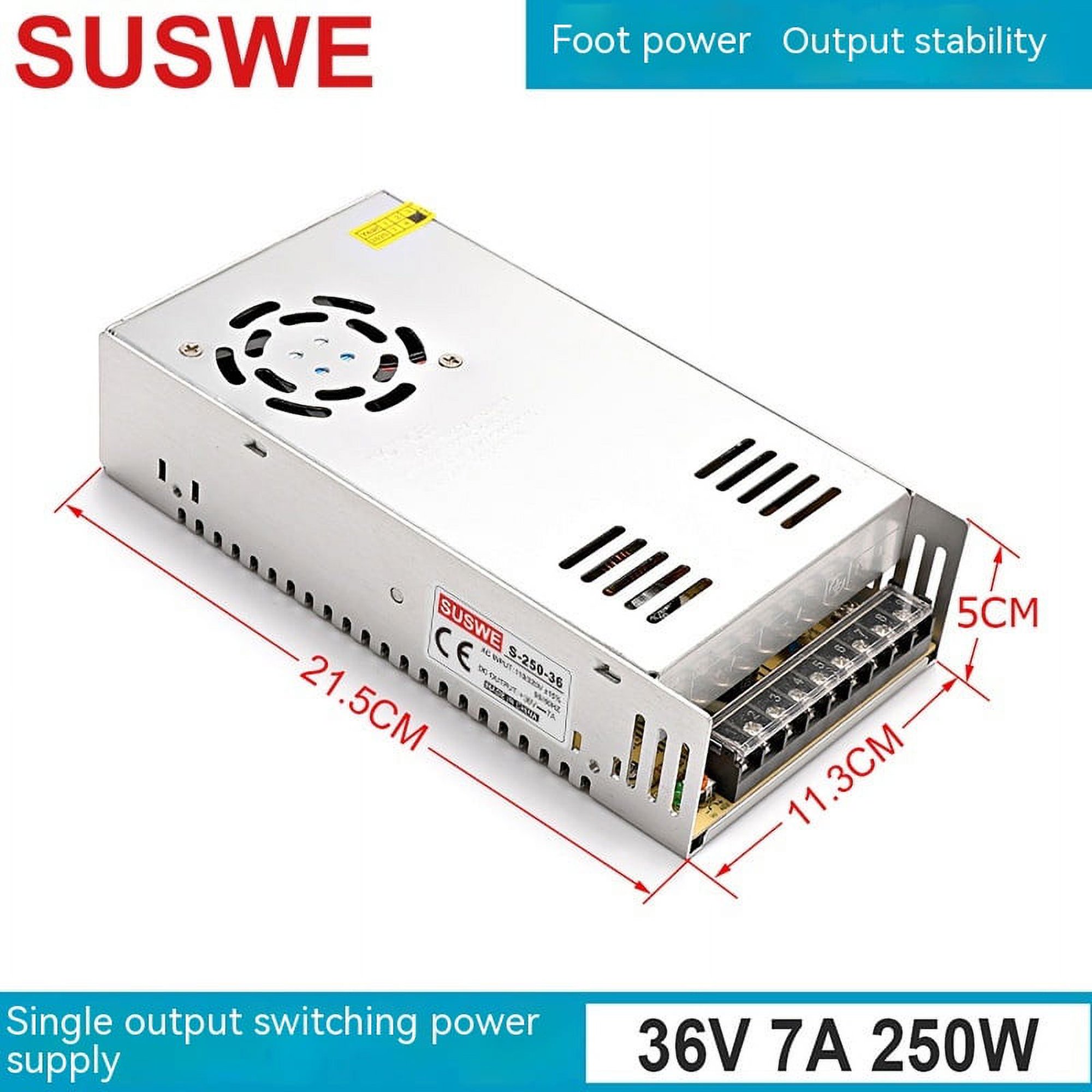 Fuente de alimentación de pulsos 12V 7A‎