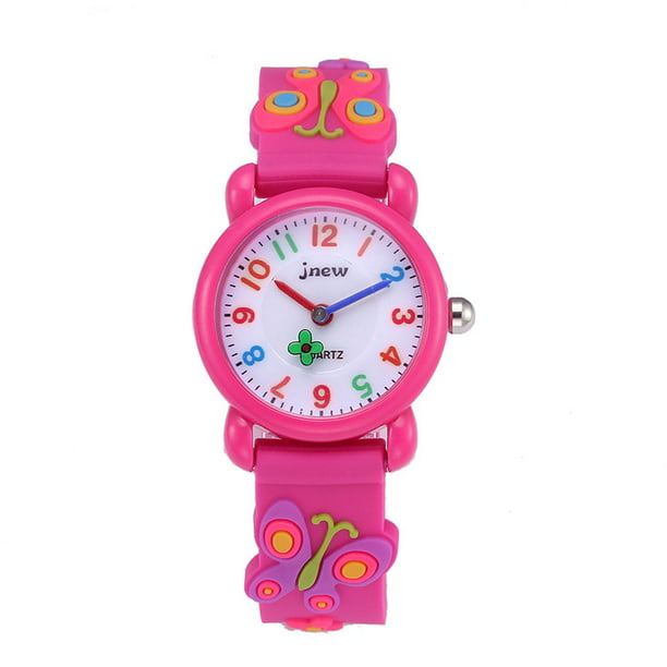 Regalo para niñas de 3-8 años Niño, reloj de pulsera para niños Reloj de  pulsera Toy para niña de 3-7 años De 3 a 10 años Regalo para niños  Cumpleaños