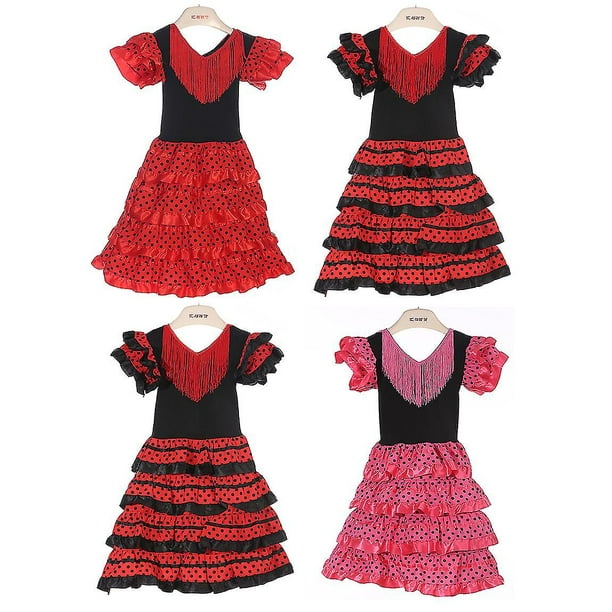 Vestidos niña baile flamenco