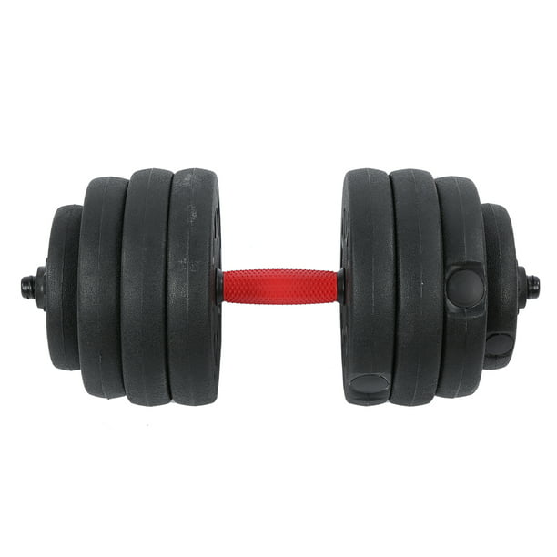 Juego de mancuernas ajustables para fitness, pesas libres con barra de  conexión utilizadas como barra para gimnasio, entrenamiento en casa,  adecuado