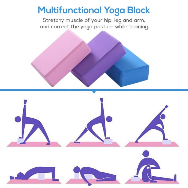 1 Uds. Bloques de estabilidad de ladrillo de Yoga de bloque de Yoga EVA  para Yoga Labymos bloque de yoga