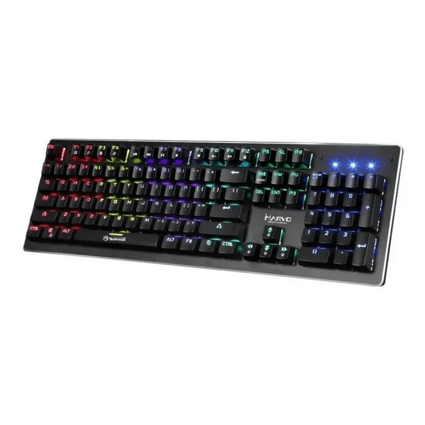 Teclado USB semi mecánico Gamer Steren Tienda en Línea