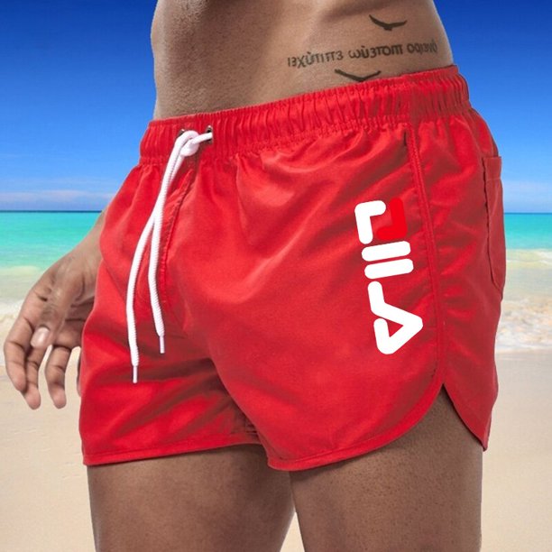 Ba ador transpirable para hombre pantalones cortos de surf entrenamiento Fitness informales estampado playa novedad de verano Fivean unisex