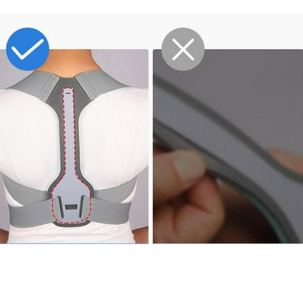 Corrector de para hombres y mujeres, que proporciona alivio del dolor para  el cuello, espalda, los h Sunnimix cinturón de soporte para la espalda