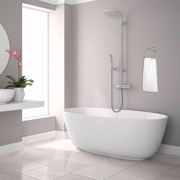 Set de ducha Bathroom Solutions acero inoxidable 150 cm