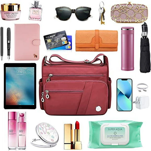  Ynport Bolso con forma de teléfono para mujer, color rosa,  giratorio, bolso de hombro, bolso cruzado retro para niñas, Negro -, Retro  : Ropa, Zapatos y Joyería