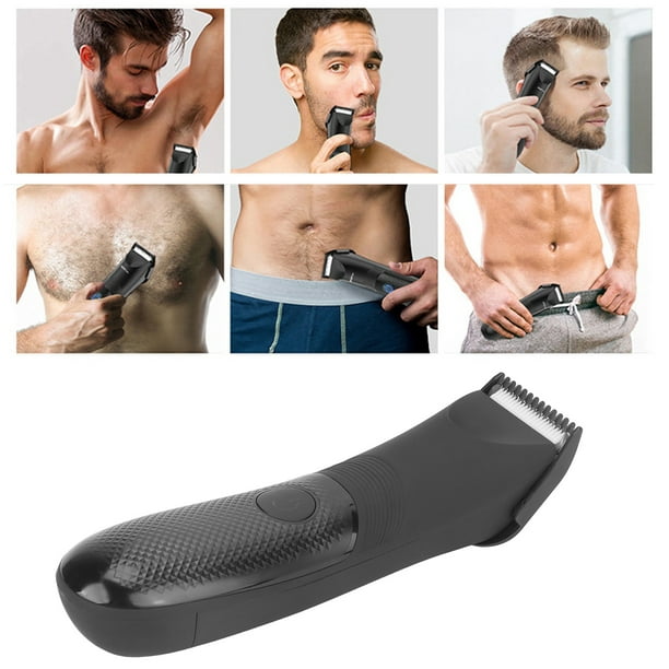 Afeitadora de pelo para hombres, depiladora eléctrica plegable para el  cuerpo