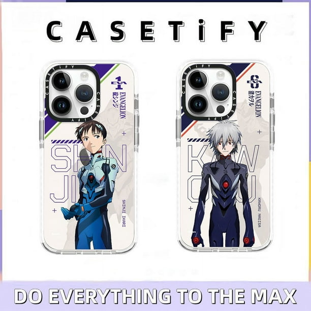 CASETiFY Funda Para Teléfono EVA New Century Evangelion Series Compatible  Para IPhone 14 13 12 11 Pro Max IX XS XR 7 8Plus Cubierta Suave A Prueba De 