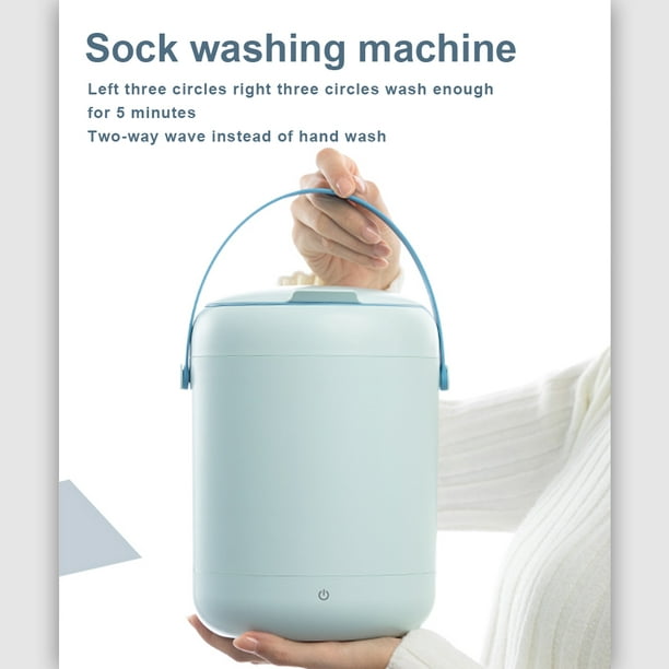  Lavadora de escritorio, lavadora resistente para viajes para el  hogar para lavar ropa interior para lavar calcetines : Salud y Hogar