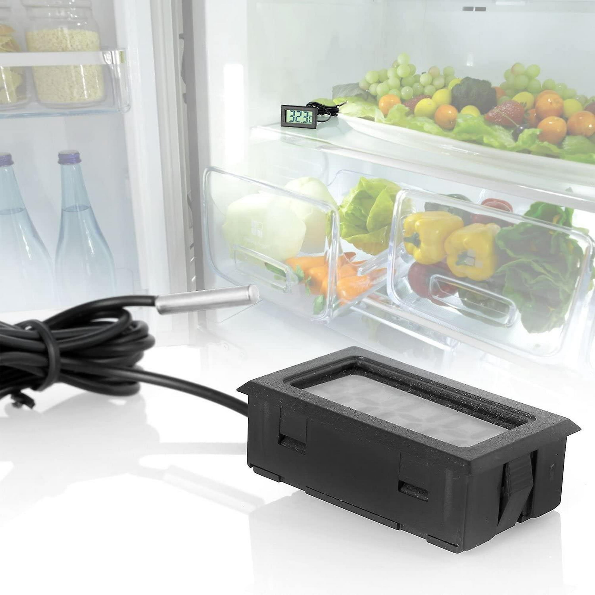 Termómetro digital con sonda para el frigorífico o el congelador