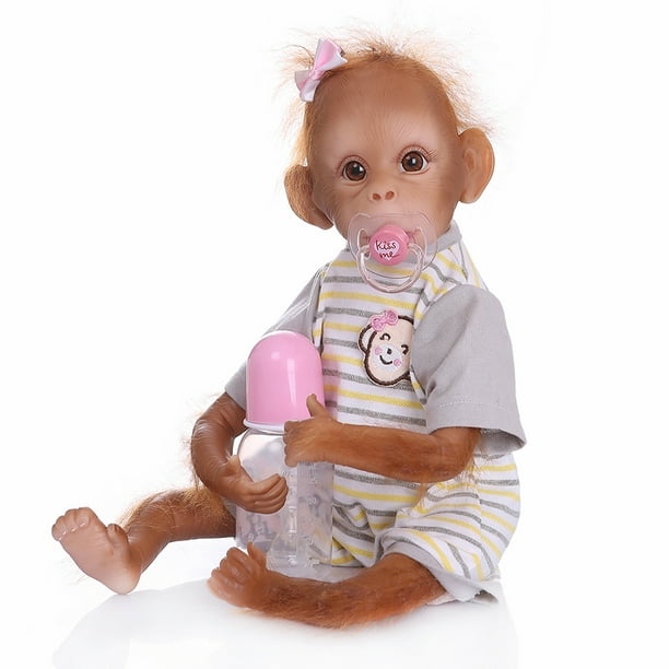 Realista Baby Monkey Doll 16 40 cm Realista TFixol | en línea