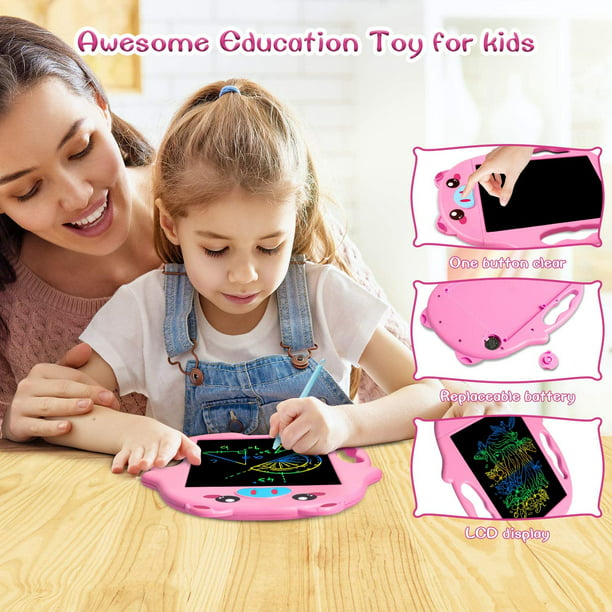 Juguetes para niñas y niños de 3 4 5 6 años, tableta de escritura