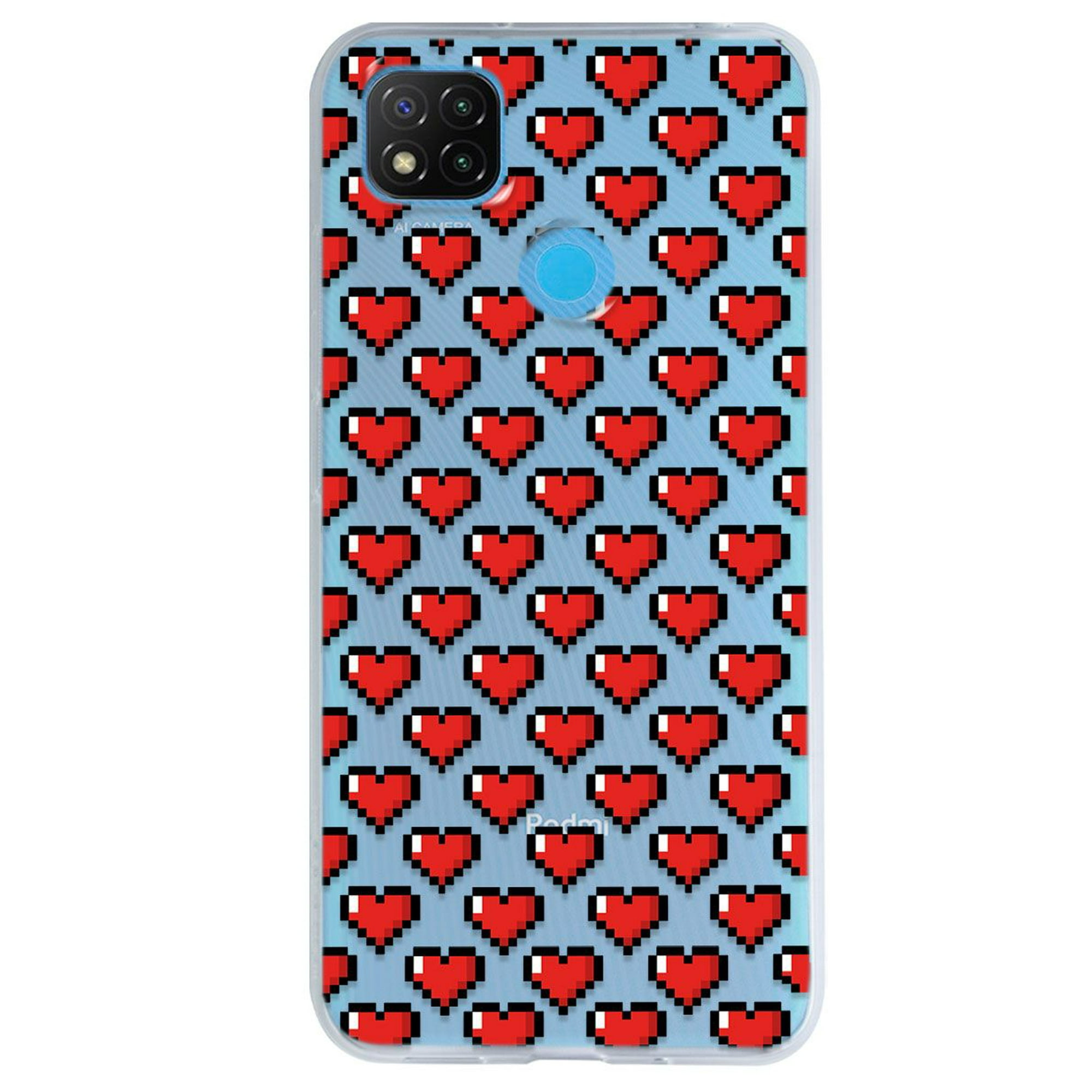 Funda Para Xiaomi Redmi 9T Corazones con Manchas, Uso Rudo, InstaCase  Protector para Xiaomi Redmi 9T Antigolpes, Case Corazones con Manchas