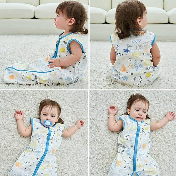 Little Mo 40° - Saco de dormir para bebé (6 – 24 meses), el saco de dormir  de camping para bebés y niños pequeños con puños ajustables abiertos y