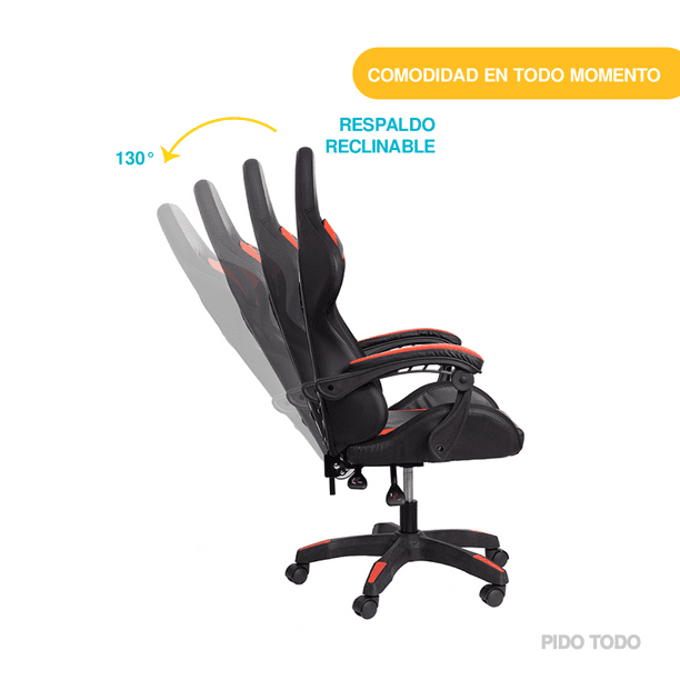 Sillón gamer giratorio y reclinable NEO DRIVER