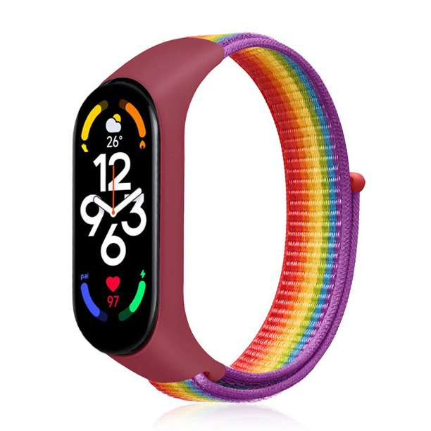 Set 3 correas Multicolor para Xiaomi Mi Band 7 - Correa smartwatch