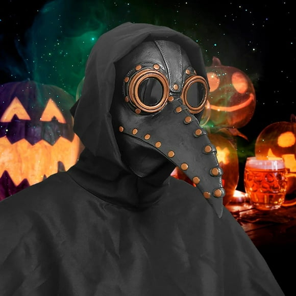 doctor birds masklatex long nose peak cosplay steampunk máscara de halloween a likrtyny
