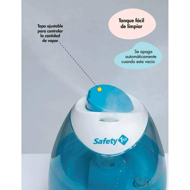 Humidificador Safety 1st 360 cool mist sin filtro para bebés, Azul
