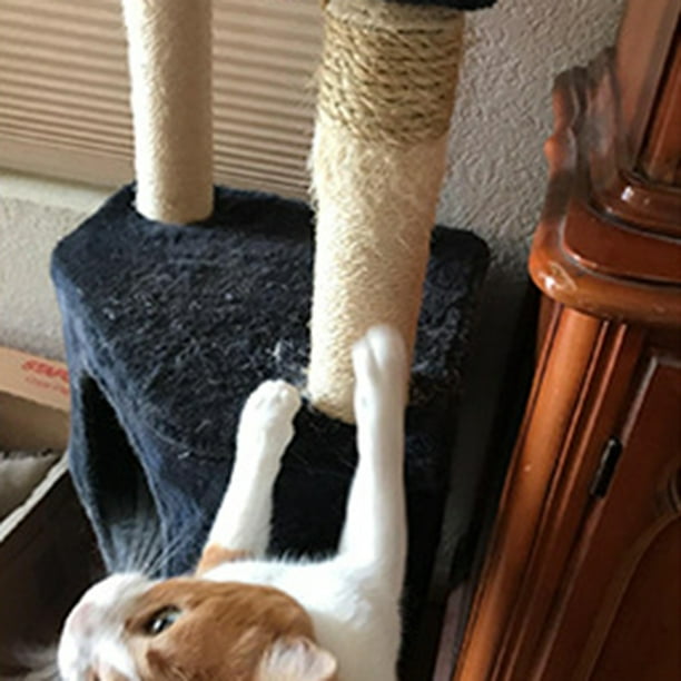 Cuerda rascadora para gatos DIY, cuerda retorcida de Sisal