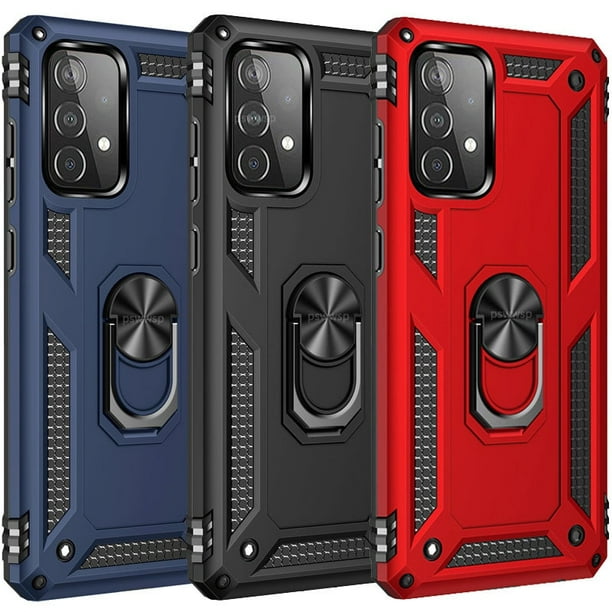 Funda de teléfono con soporte magnético de aluminio metálico para Samsung  Galaxy S10/Plus/S10e