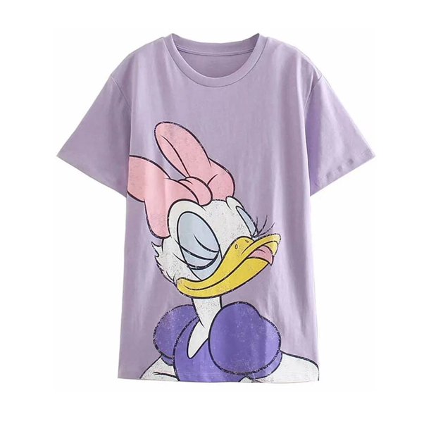 Camiseta de la familia de Disney para mujer, Camiseta de algodón con  estampado de dibujos animados d Estilo Azteca