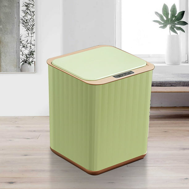  Cubo de basura inteligente de 8 L/12 L con sensor inteligente  de recarga de basura con sensor automático para el hogar y la basura de la  cocina (color: B, tamaño: 12