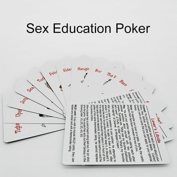 Un año de sexo! Posiciones sexuales Juego de cartas para adultos para  parejas y juegos previos Divertido dormitorio comanda 50 posiciones de la  batalla de dormitorio