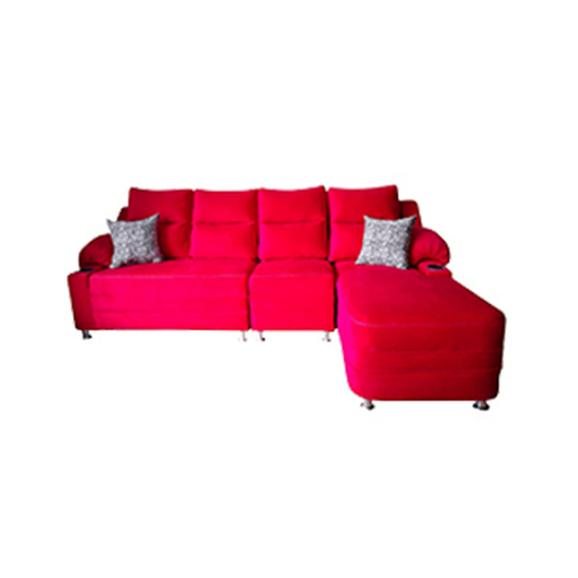 Sala esquinera comoda moderna arizona roja r21 r21 muebles arizona modeno esquinera