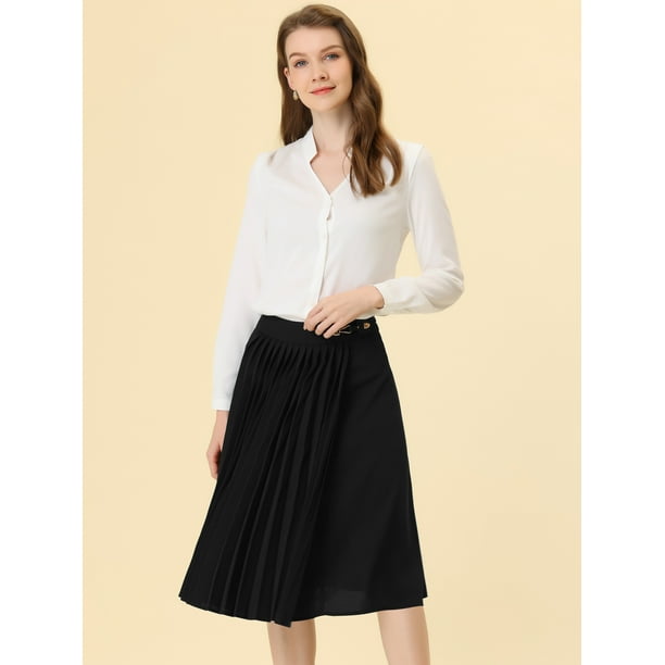 Falda negra bolsillos – Generación Cuarenta - Tienda online ropa mujer