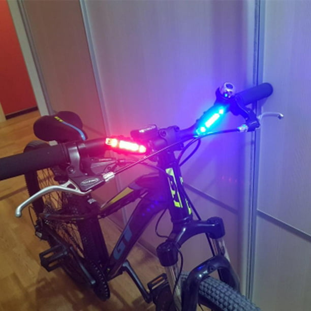 2pcs Linterna Trasera para Recargable USB - Potente LED Faro Trasero Bici  Luz de Seguridad Impermeable Sunnimix Luz trasera de bicicleta USB