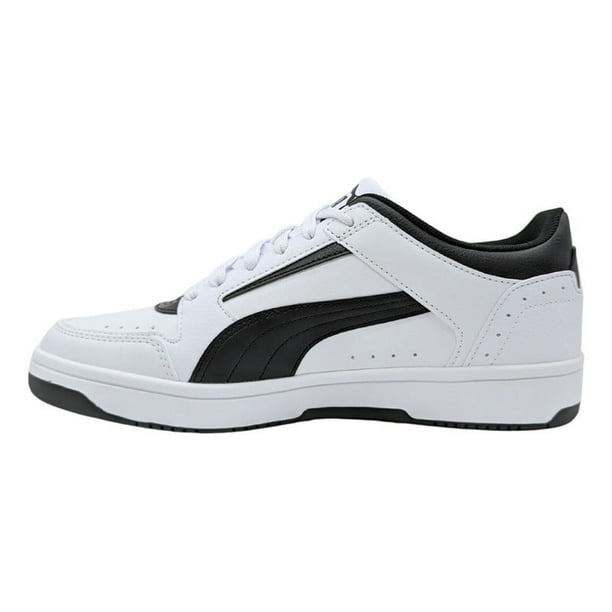 Tenis Puma Rebound Joy Negro Blanco/Rojo Hombre