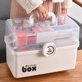 caja para medicamentos  Botiquin primeros auxilios, Botiquin