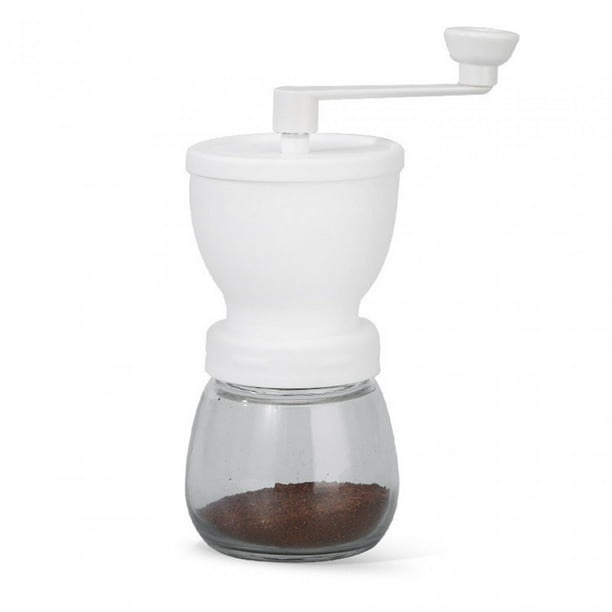 Comprar Molinillo de café manual con 6 ajustes de grosor ajustable, fresa  de cerámica con manivela
