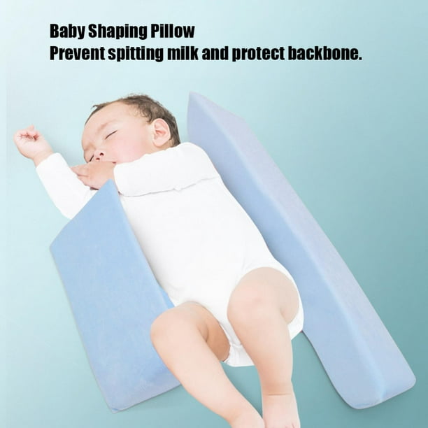 Almohada ajustable para la cabeza del bebé recién nacido, almohadas suaves  y transpirables para dormir, diseño ergonómico, lavable (3#tigre)