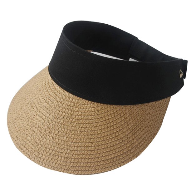 Sombra Sun Hat, Black Wide Brim Sun Hat Visor