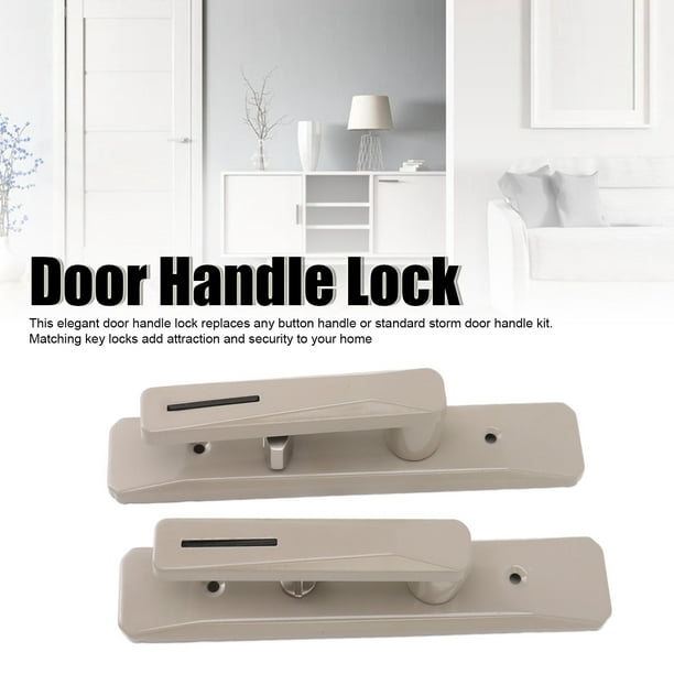Cerradura portátil de puerta desmontaje portátil de casillero de puerta de  2 piezas para el hogar ANGGREK Otros