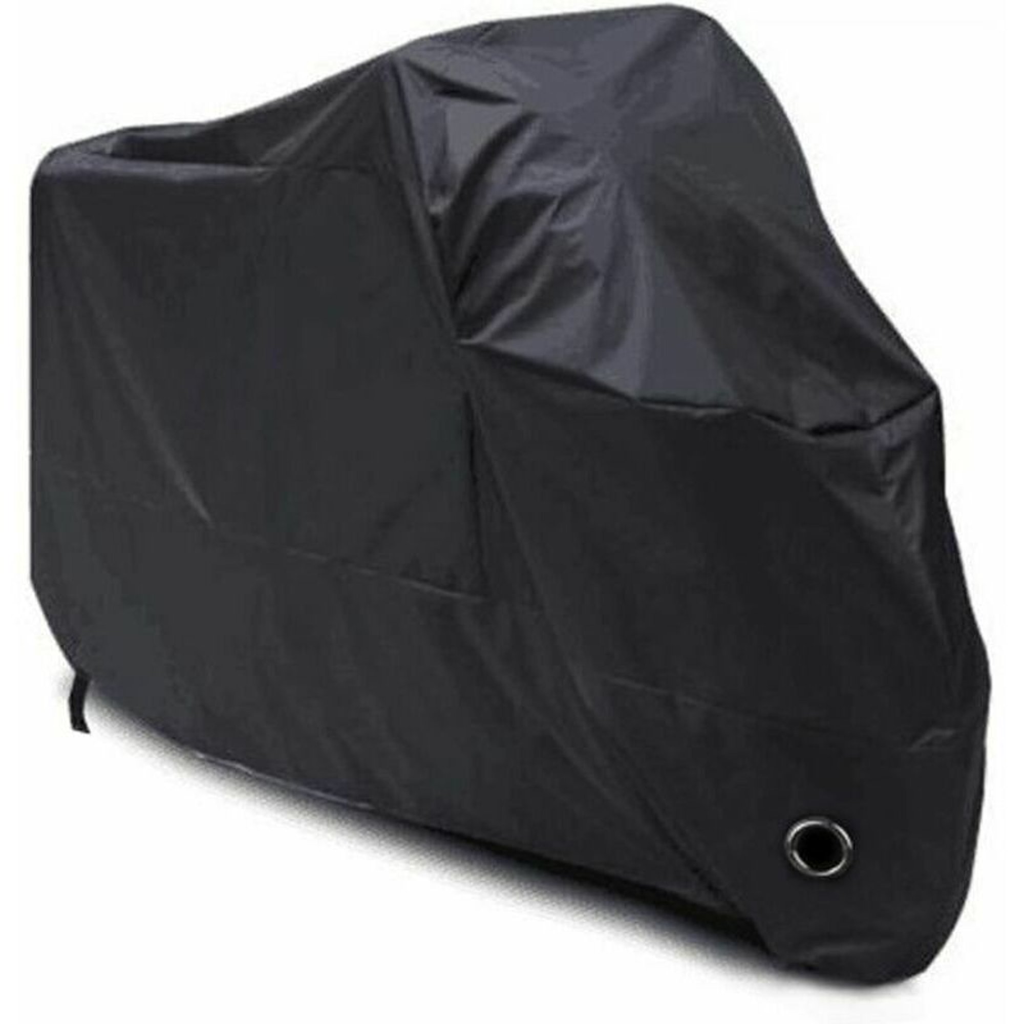 DECKON Funda para moto impermeable, resistente al frío y a la intemperie  190T negra Protege contra e Kuyhfg Bienvenido a Kuyhfg