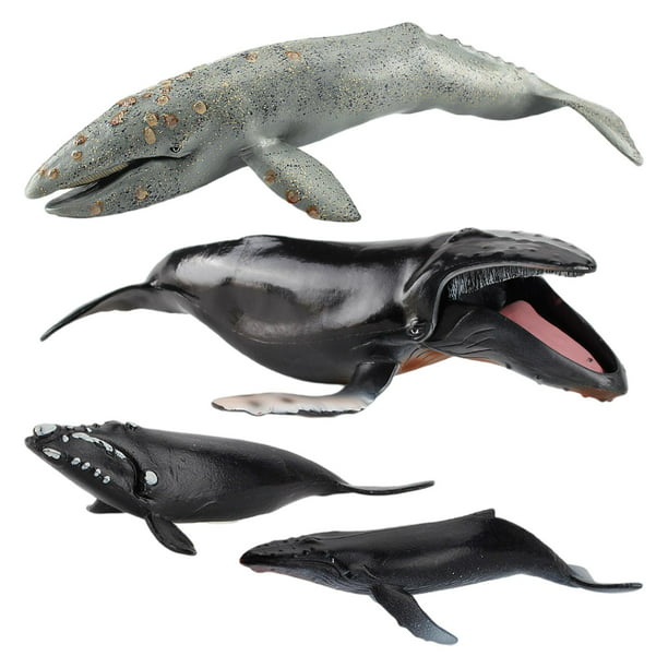 Modelos a escala de ballenas
